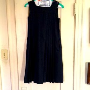 Gorgeous Vintage 1970s Cacharel Girls Black Shift